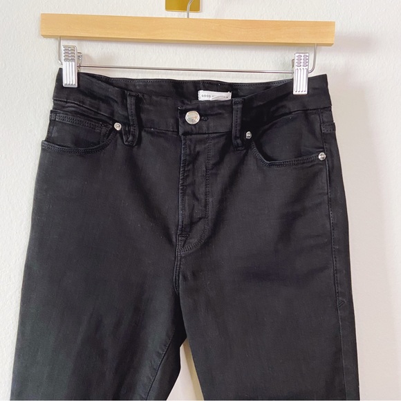 Good American Good Legs Black Skinny Jeans | Size 4 or 27. Stretchy denim, EUC! - Picture 2 of 12